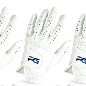 PG White Men’s M/L Golf Gloves 3Pk